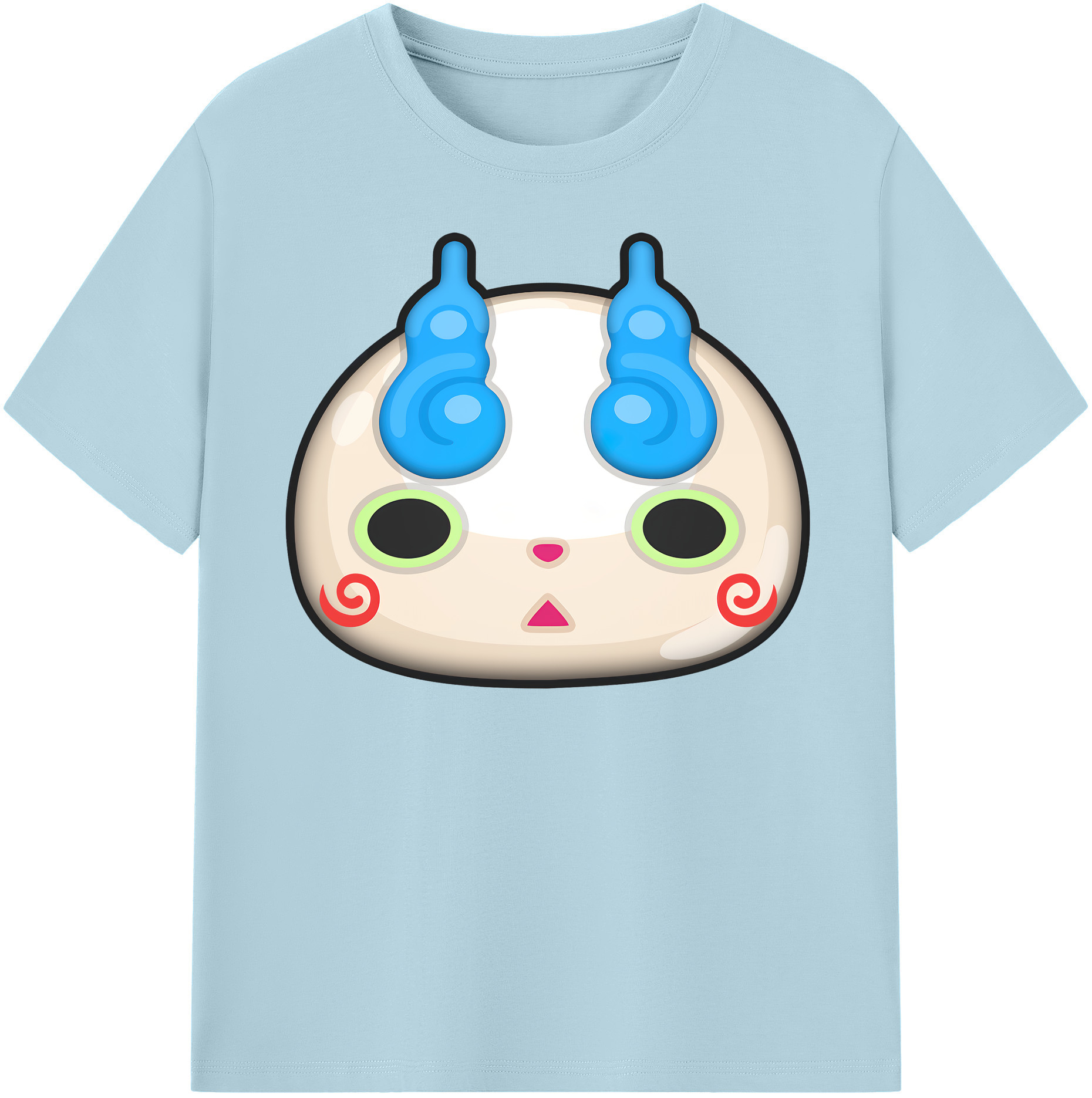 （画像用） 妖怪ウォッチ Yo-kai Watch 綿100％半袖Tシャツ（フロントプリント）